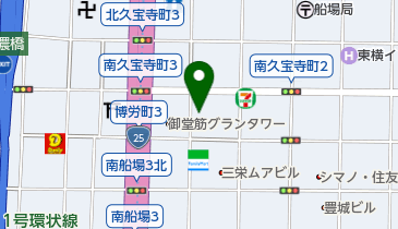 MALAIKA(マライカ) 心斎橋店の地図画像