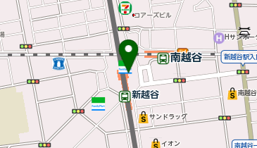 PLAZA(プラザ) 新越谷ヴァリエ店の地図画像