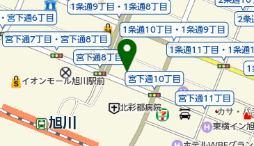 ホームメイドクッキング 旭川教室の地図画像