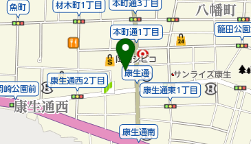 ホームメイドクッキング 岡崎教室の地図画像