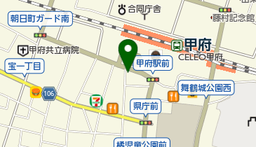 ホームメイドクッキング 甲府教室の地図画像