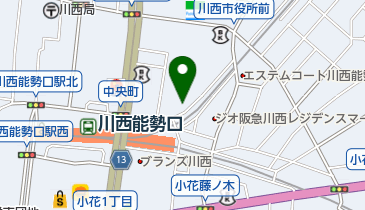 ホームメイドクッキング 川西教室の地図画像