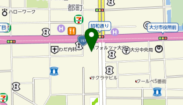 ホームメイドクッキング 大分教室の地図画像