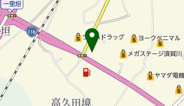 三宝亭 須賀川店の地図画像