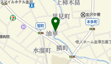 金澤町家情報館の地図画像