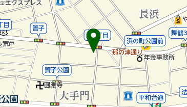 国土交通省九州地方整備局博多港湾・空港整備事務所の地図画像