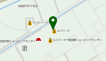 ユニバース 十和田東店の地図画像