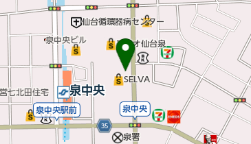 MINiPLA(ミニプラ) 仙台泉中央セルバ店の地図画像