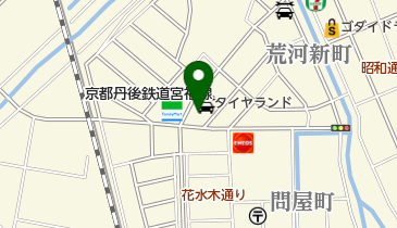 アングラーズ 福知山店の地図画像