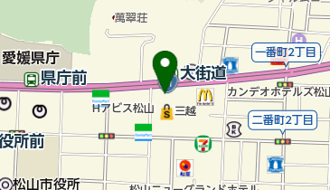 Theory(セオリー) 松山いよてつ高島屋店の地図画像