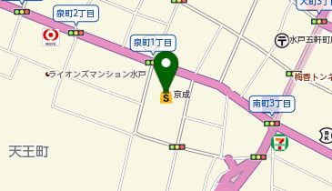 UNTITLED(アンタイトル) 水戸京成百貨店の地図画像