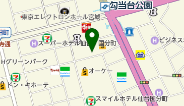 かまぼこの鐘埼 仙台三越店の地図画像