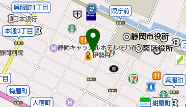 TABASA(タバサ) 静岡伊勢丹店の地図画像