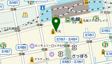 BLUE LABEL CRESTBRIDGE (ブルーレーベル クレストブリッジ) 大丸札幌店の地図画像