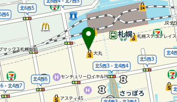 トミー ヒルフィガー 大丸札幌店 MEN(メン)の地図画像