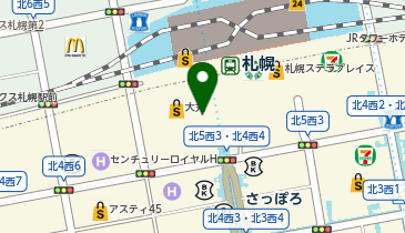 Samantha ThaVega (サマンサ ベガ) 大丸札幌店の地図画像