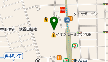 PLAZA(プラザ) イオンモール堺北花田店の地図画像