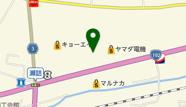 マルナカ 山川店 衣料館の地図画像