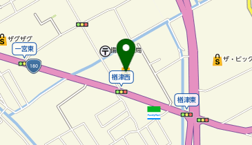マルナカ 一宮店の地図画像