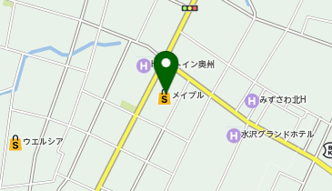 きもの京紅 水沢店の地図画像