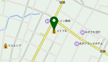 エンゼルプラザみずさわの地図画像