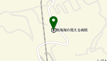 熱海 海の見える病院の地図画像