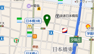 アキバカート大阪の地図画像