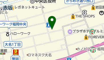 RedRock(レッドロック) 博多大名店の地図画像
