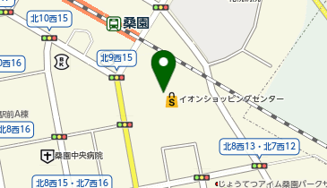 エンパイアー イオン桑園店の地図画像