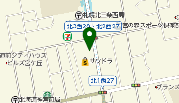 エンパイアー 北円山店の地図画像