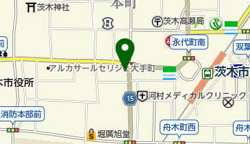 ウラノマッサージ 茨木店 あんま・指圧・鍼治療院こめだの地図画像