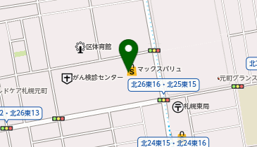 エンパイアー マックスバリュ北26条店の地図画像