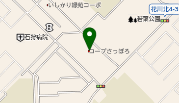 エンパイアー コープいしかり花川店の地図画像