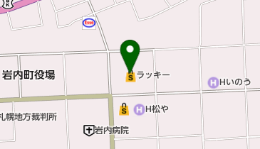 エンパイアー ラッキー岩内店の地図画像