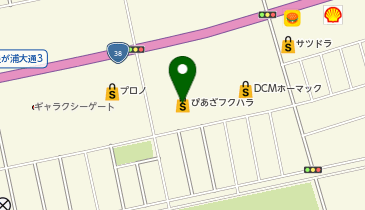 エンパイアー フクハラ星が浦店の地図画像