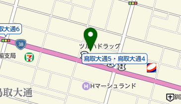 エンパイアー 鳥取大通店の地図画像