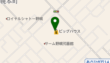 エンパイアー ビッグハウス野幌店の地図画像