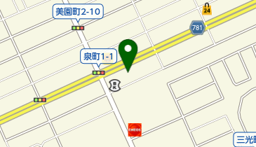 エンパイアー 三光店の地図画像