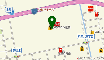 LoFt(ロフト) ゆめタウン佐賀店の地図画像
