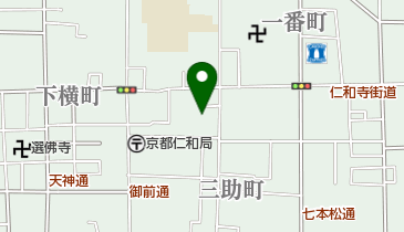 町家古本はんのきの地図画像