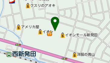 MALE&Co.(メイルアンドコー) イオンモール新発田店の地図画像