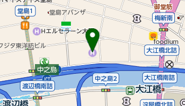 串揚げ 春夏秋冬の地図画像