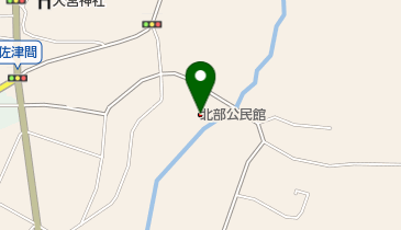 鎌ケ谷市北部公民館の地図画像