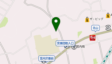美容室ハイカラの地図画像
