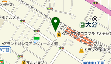 floresta(フロレスタ) 大分駅上野の森口店の地図画像