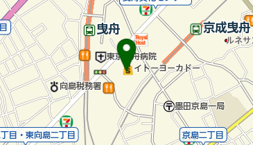 咲菜 イトーヨーカドー曳舟店の地図画像