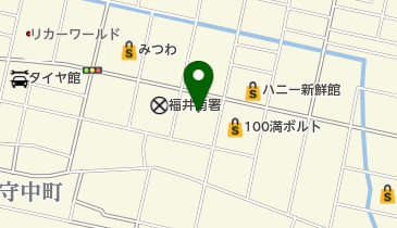 浪漫遊 福井店の地図画像