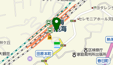 豆州やまきち ラスカ熱海店の地図画像