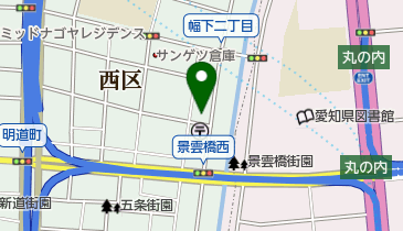 明道町中国菜一星の地図画像