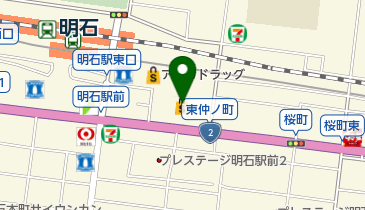 GRAVIE(グラヴィ) アスピア明石店の地図画像